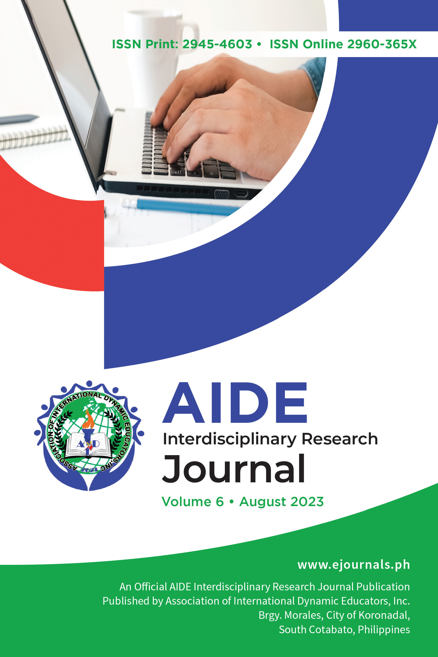 AIDE-IRJ Volume 6 (2023) Cover
